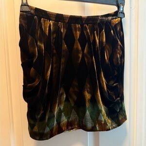 Twenty8Twelve Silk-Blend Mini Skirt